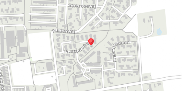Trafikstøjkort på Præstetoften 42, 8330 Beder