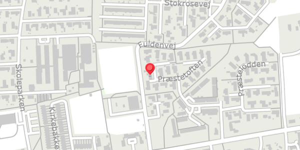 Trafikstøjkort på Præstetoften 65, 8330 Beder