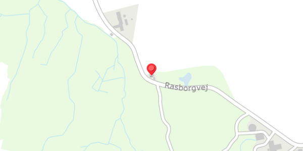 Trafikstøjkort på Rasborgvej 14, . , 8355 Solbjerg