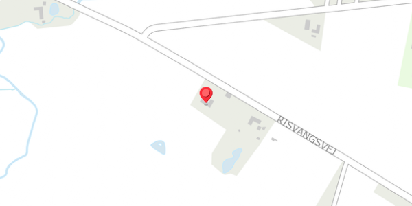 Trafikstøjkort på Risvangsvej 6, 8530 Hjortshøj