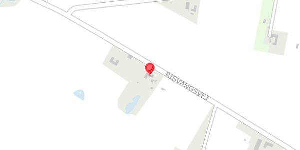 Trafikstøjkort på Risvangsvej 8, 8530 Hjortshøj
