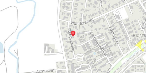 Trafikstøjkort på Sensommervej 133, 8530 Hjortshøj