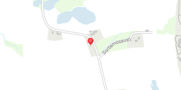 Trafikstøjkort på Sortemosevej 77, 8530 Hjortshøj