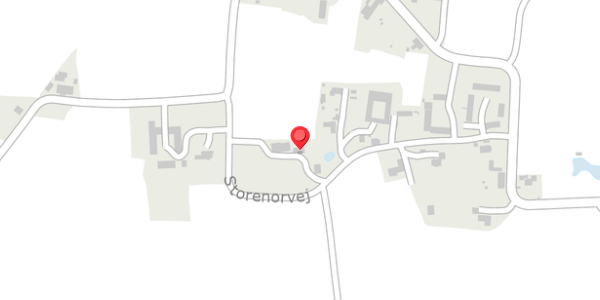 Trafikstøjkort på Storenorvej 11, . , 8340 Malling