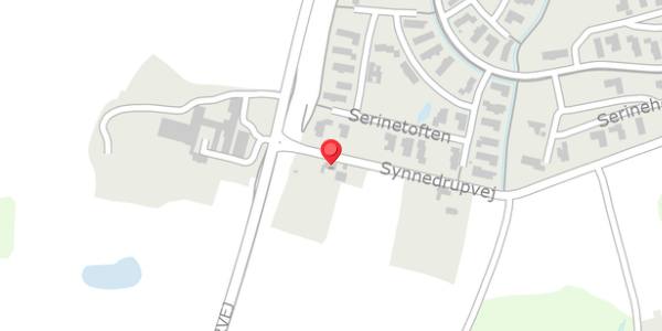 Trafikstøjkort på Synnedrupvej 6, 8340 Malling