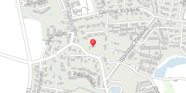 Trafikstøjkort på Virupvej 7, 8530 Hjortshøj