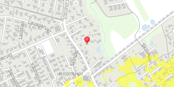 Trafikstøjkort på Virupvej 49G, 8530 Hjortshøj