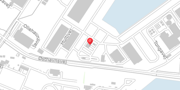 Trafikstøjkort på Multivej 10B, . , 8000 Aarhus C