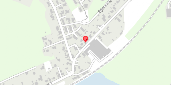 Trafikstøjkort på Bjerringbrovej 9, 8850 Bjerringbro