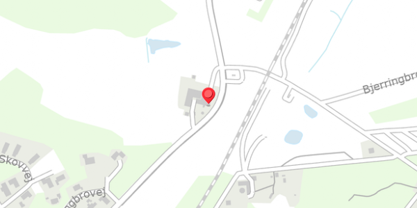 Trafikstøjkort på Bjerringbrovej 49, 8850 Bjerringbro