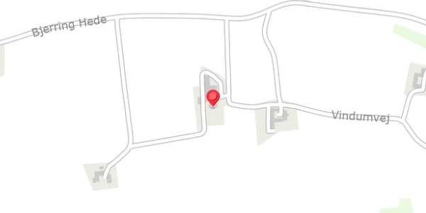 Trafikstøjkort på Bjerring Hede 15, 8850 Bjerringbro