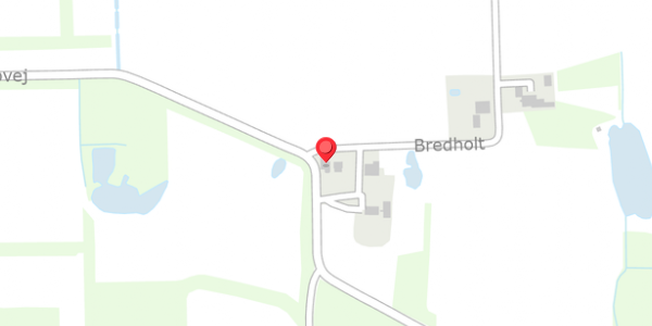 Trafikstøjkort på Bredholt 13, 8850 Bjerringbro