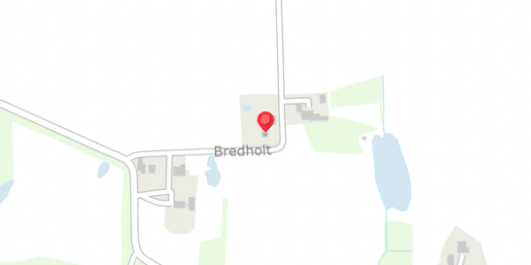 Trafikstøjkort på Bredholt 14, 8850 Bjerringbro