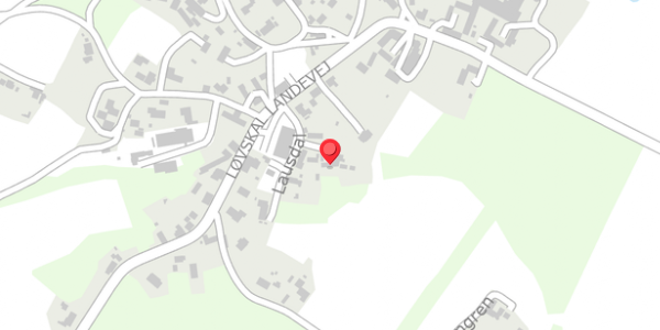 Trafikstøjkort på Lausdal 7, . , 8850 Bjerringbro