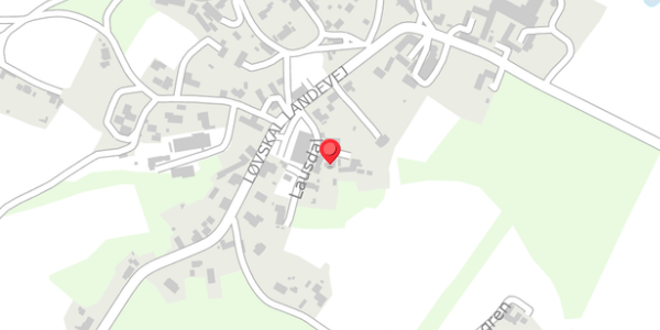 Trafikstøjkort på Lausdal 9, . , 8850 Bjerringbro