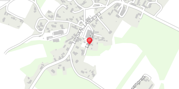 Trafikstøjkort på Lausdal 13, 8850 Bjerringbro