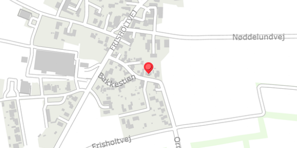 Trafikstøjkort på Ormstrupvej 13, 8850 Bjerringbro