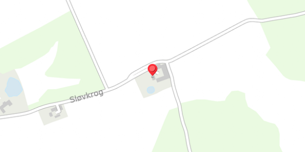 Trafikstøjkort på Sløvkrog 13, 8850 Bjerringbro