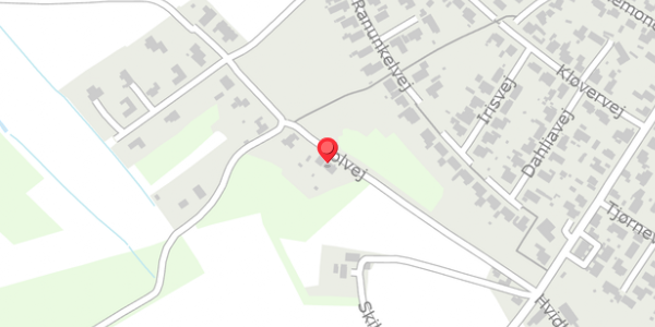 Trafikstøjkort på Violvej 16, . , 8850 Bjerringbro