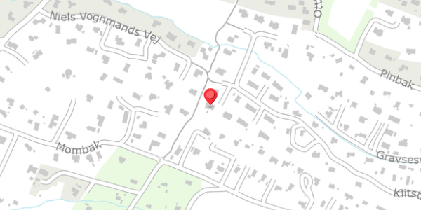 Trafikstøjkort på Klitstien 33, . , 7700 Thisted