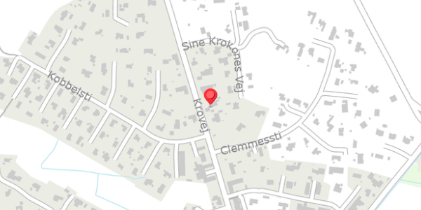 Trafikstøjkort på Krovej 38, . , 7700 Thisted