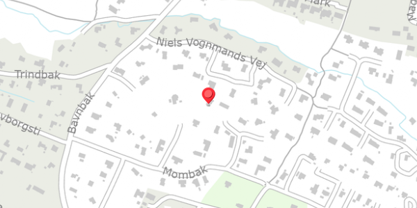 Trafikstøjkort på Mombak 43, . , 7700 Thisted