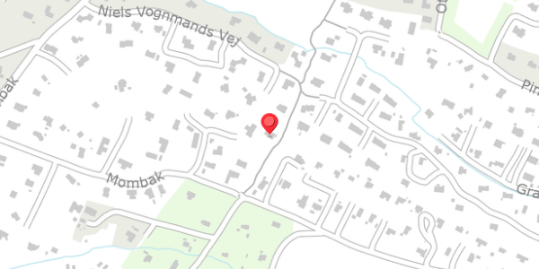 Trafikstøjkort på Mombak 51, . , 7700 Thisted