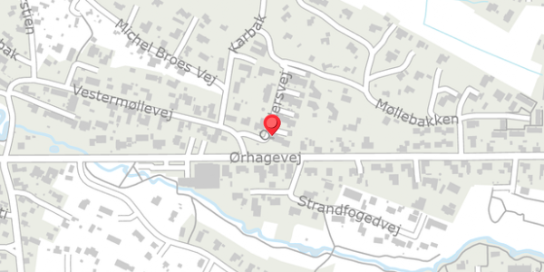 Trafikstøjkort på Oddersvej 2, 7700 Thisted