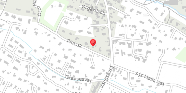 Trafikstøjkort på Pinbak 8, . , 7700 Thisted