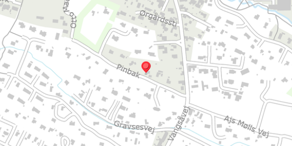 Trafikstøjkort på Pinbak 10, . , 7700 Thisted