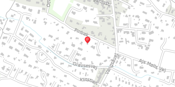 Trafikstøjkort på Pinbak 13, 7700 Thisted