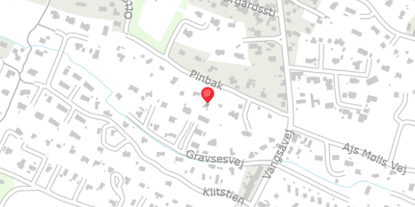 Trafikstøjkort på Pinbak 17, . , 7700 Thisted