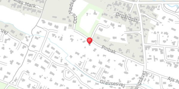 Trafikstøjkort på Pinbak 27, . , 7700 Thisted