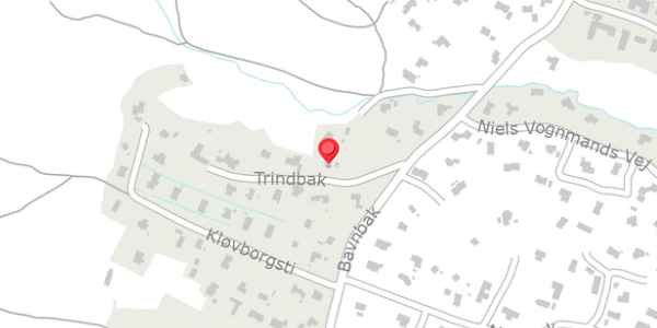 Trafikstøjkort på Trindbak 2, 7700 Thisted