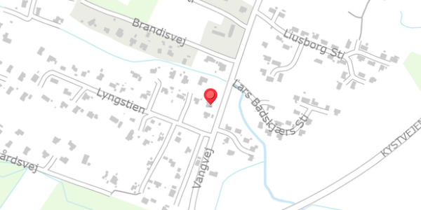 Trafikstøjkort på Vangvej 36, . , 7700 Thisted