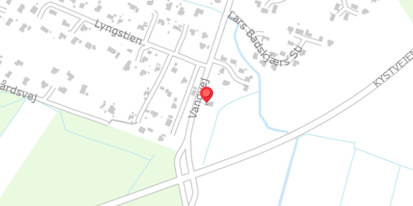 Trafikstøjkort på Vangvej 55, . , 7700 Thisted