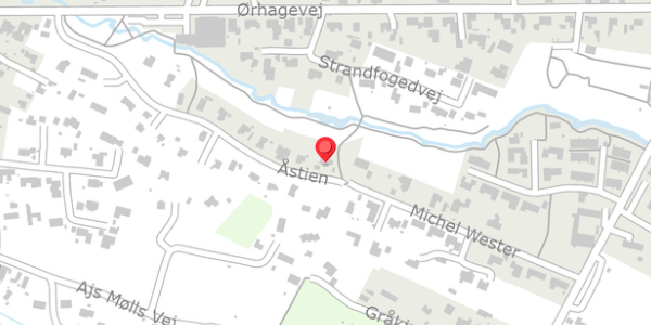 Trafikstøjkort på Åstien 19, . , 7700 Thisted