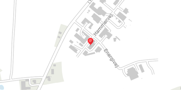 Trafikstøjkort på Energivej 10, 8860 Ulstrup