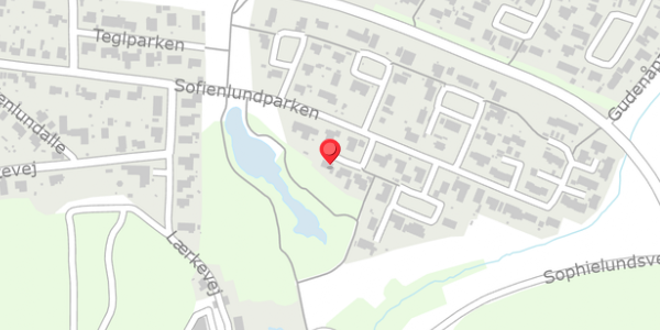 Trafikstøjkort på Sofienlundparken 12A, . , 8860 Ulstrup