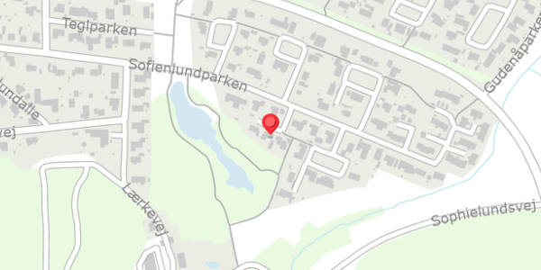 Trafikstøjkort på Sofienlundparken 12B, . , 8860 Ulstrup