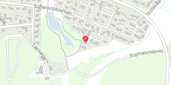 Trafikstøjkort på Sofienlundparken 24A, . , 8860 Ulstrup