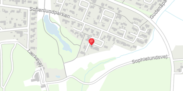 Trafikstøjkort på Sofienlundparken 26, . , 8860 Ulstrup