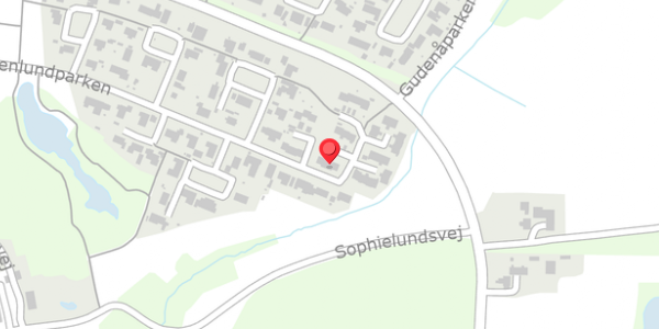 Trafikstøjkort på Sofienlundparken 79, 8860 Ulstrup