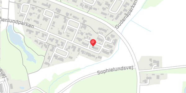 Trafikstøjkort på Sofienlundparken 83, 8860 Ulstrup