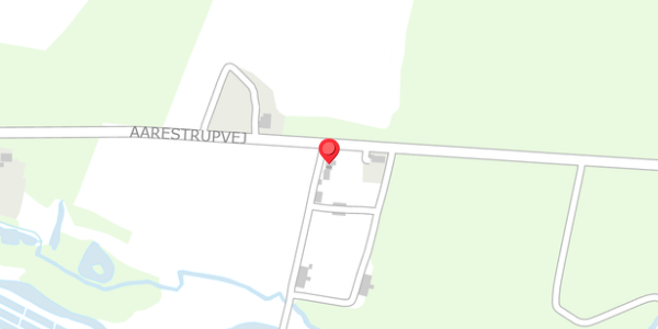 Trafikstøjkort på Aarestrupvej 126, 7470 Karup J