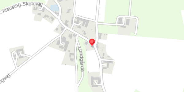 Trafikstøjkort på Mausingvej 29, . , 8620 Kjellerup