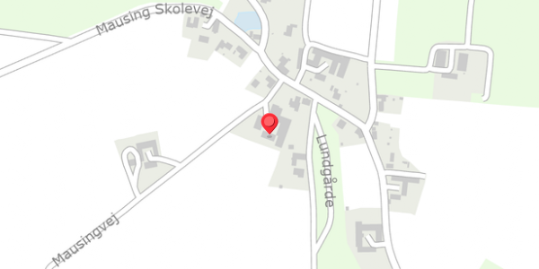 Trafikstøjkort på Mausingvej 39, 8620 Kjellerup