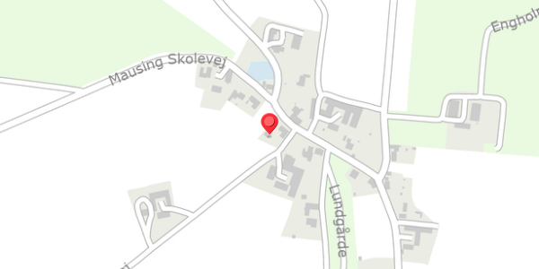 Trafikstøjkort på Mausingvej 45, . , 8620 Kjellerup