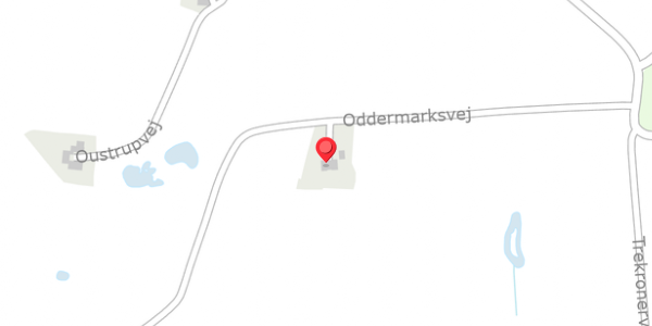 Trafikstøjkort på Oddermarksvej 1, . , 8620 Kjellerup