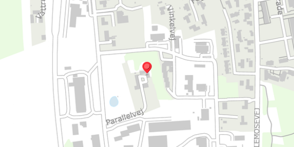 Trafikstøjkort på Parallelvej 15, . , 8620 Kjellerup
